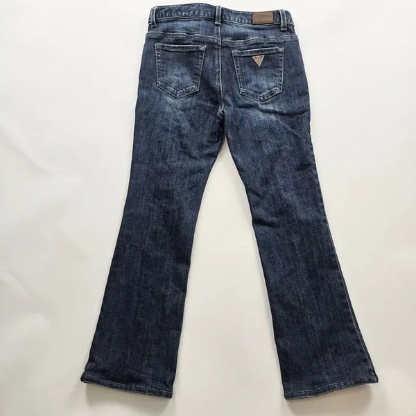 [BUNJANG] Guess Women's Bootcut Stretch Denim Pants Size 27 / 게스 청바지 부츠컷 스판 캐주얼 데님팬츠 사이즈27 R7112
