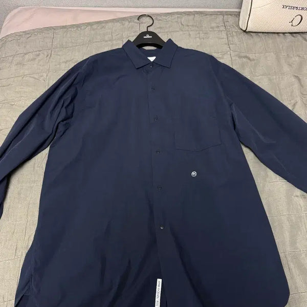 [BUNJANG] nanamica Wind Shirt Navy M / 나나미카 윈드셔츠