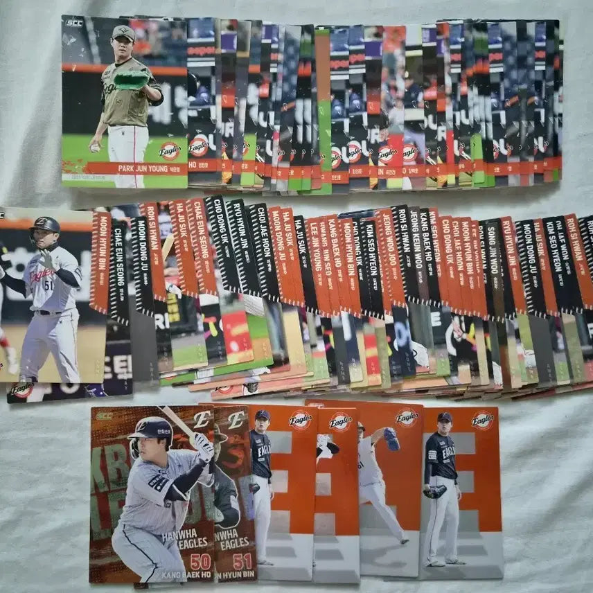 [BUNJANG] KBO Baseball Cards (Hanwha Eagles) - Normal Edition / kbo 카드 노멀(한화)