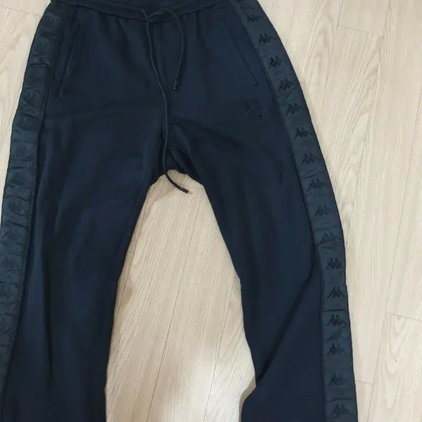 [BUNJANG] Kappa x Juun.J Training Pants Black / 카파 준지 트레이닝 팬츠 블랙