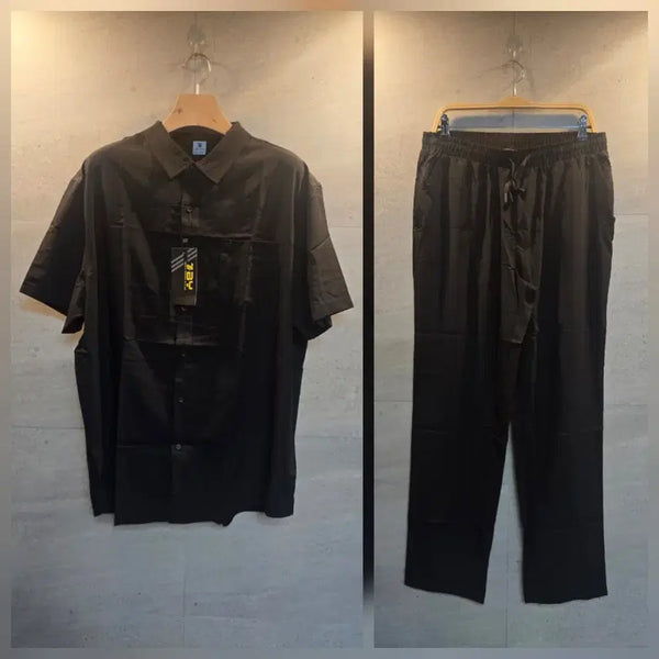 [BUNJANG] TBY Black Shirt & Pants Setup XL / TBY. 블랙 셔츠&팬츠 셋업.