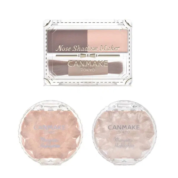 [BUNJANG] Canmake Nose Shadow Maker (2) & Muneuto Highlighter (01 Moonlight Gem) / 새상품) 캔메이크 노즈섀도우메이커 / 무뉴토 하이라이터 문라이트젬