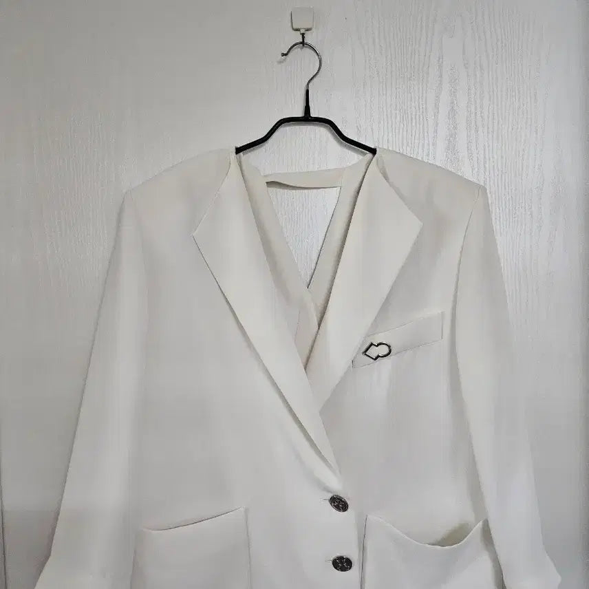 [BUNJANG] Lucky Chouette White Jacket / 럭키슈에뜨  자켓