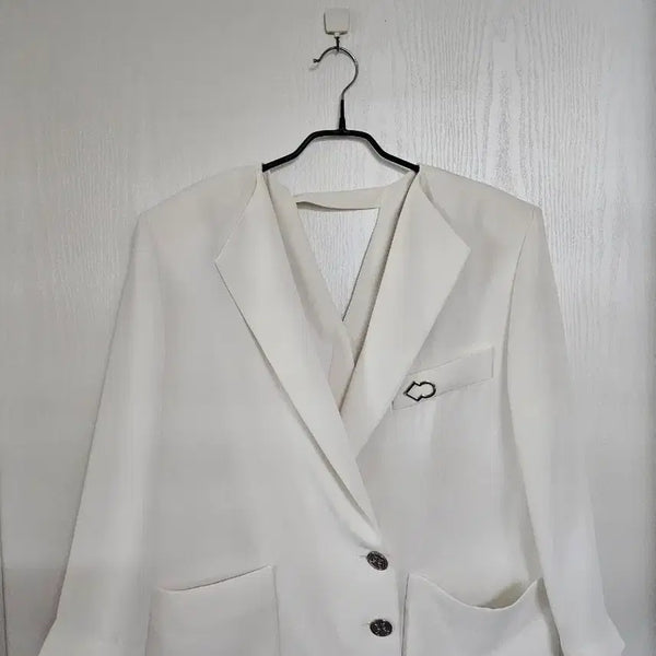 [BUNJANG] Lucky Chouette White Jacket / 럭키슈에뜨  자켓