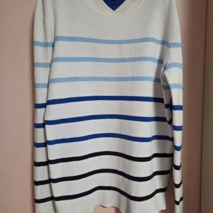 [BUNJANG] Tommy Hilfiger Striped Knit Sweater / 타미힐피거 단가라 니트