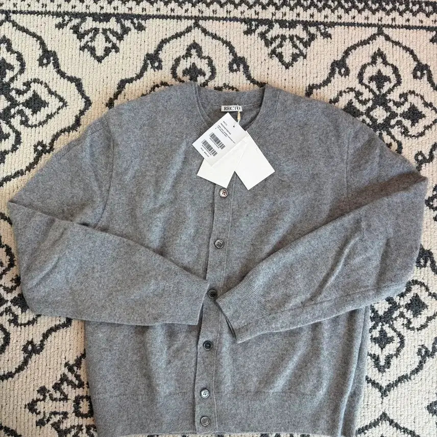 [BUNJANG] Recto 25FW Crewneck Layered Cardigan Knit / 렉토 25fw 크루넥 레이어드 가디건 니트