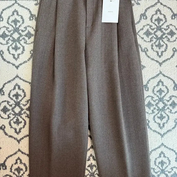 [BUNJANG] AMomento 25FW Wool Martin Pants Brown / 아모멘토 25fw 울마틴팬츠