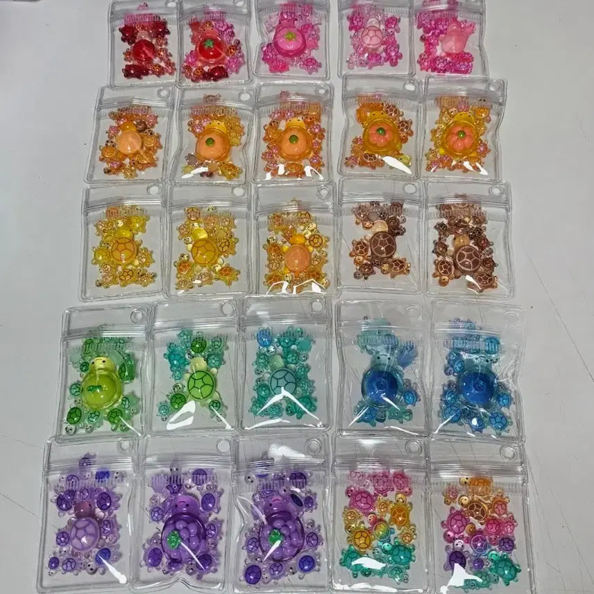 [BUNJANG] Handmade Lucky Turtle Keychain / (5+1)핸드메이드 행운거북이 키링 판매