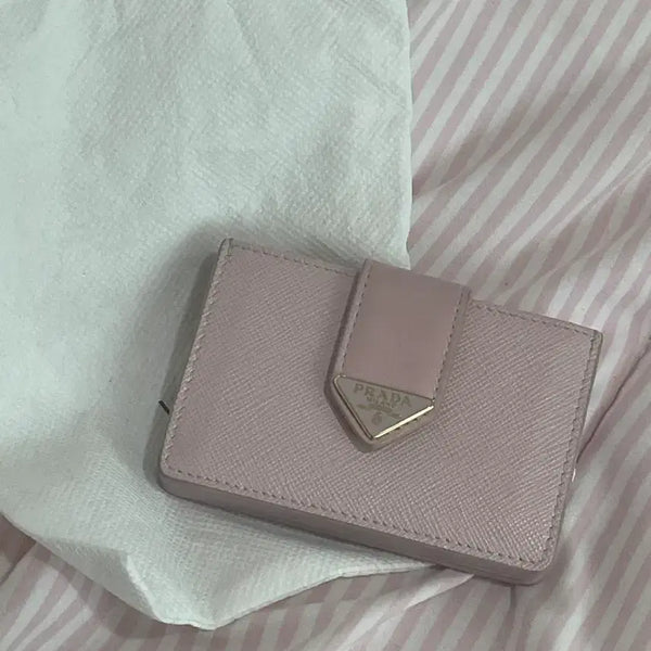 [BUNJANG] Prada Accordion Wallet Pink / 프라다 아코디언 지갑 핑크
