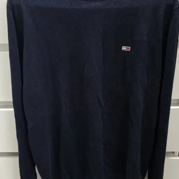 [BUNJANG] Tommy Jeans Navy Knit Sweater / 타미진스 네이비 니트