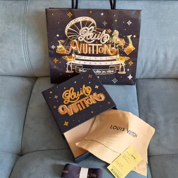 [BUNJANG] Louis Vuitton Multiple Wallet Box Set / 10-5)루이비통반지갑박스셋트남자반지갑박스풀셋(박스+쇼핑백가격)더스트추가