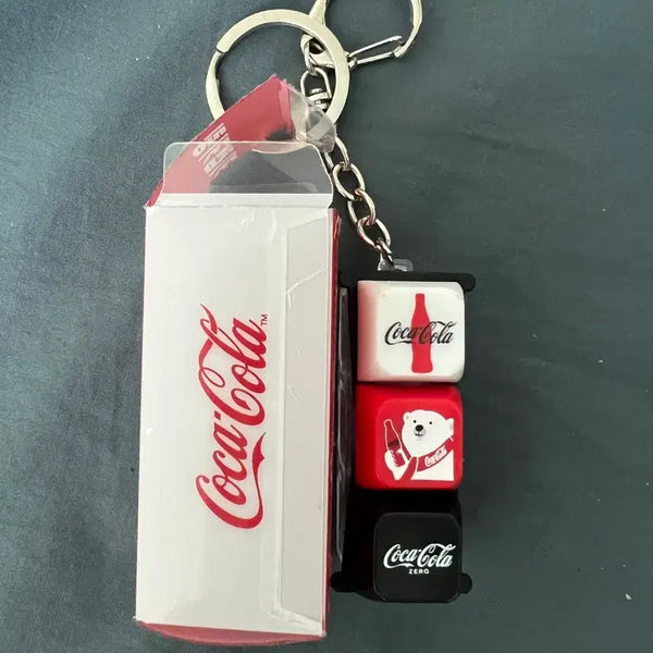 [BUNJANG] Coca-Cola LED Keycap Keychain / 코카콜라 led 키캡 키링 판매합니다.