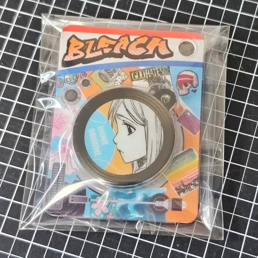 [BUNJANG] Bleach Inoue Orihime Record Keyring / 블리치 레코드 키링 이노우에 오리히메 키홀더