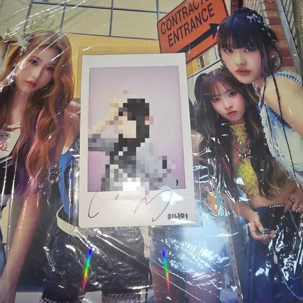 [BUNJANG] Rescene Mina Signed Polaroid / 리센느 미나미 싸인폴라 양도합니다.