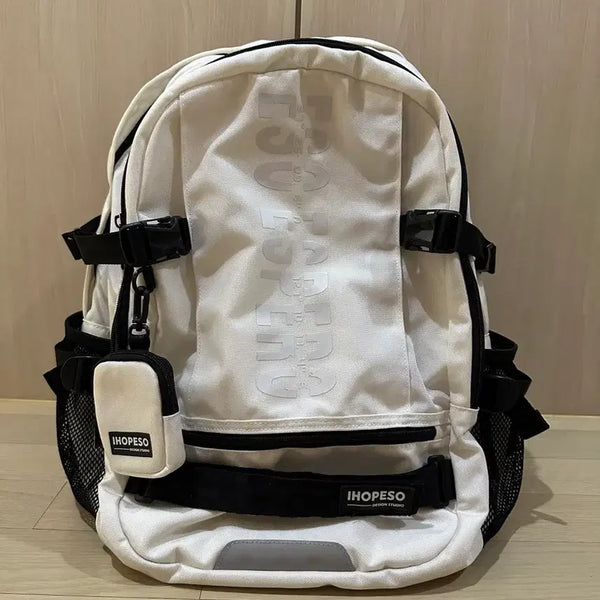 [BUNJANG] IHOPESO Standard Meta Backpack Bag / 아이홉소(IHOPESO) 스탠다드메타 백팩 가방