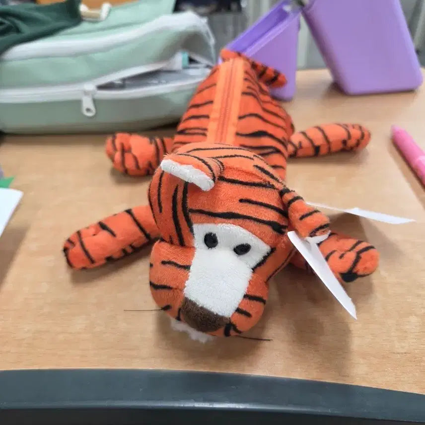[BUNJANG] Tiger Character Pencil Case / 호랑이캐릭터  필통 문구판매합니다~