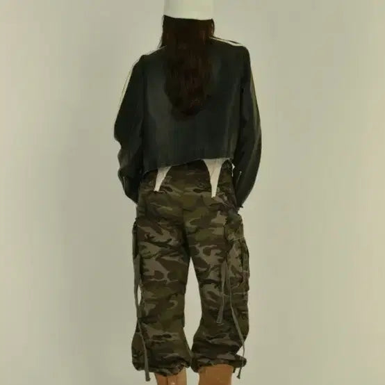 [BUNJANG] Midnight Move Strap Cargo Pants / 미드나잇무브 스트랩 카고 팬츠