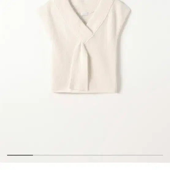 [BUNJANG] Le Vain Angora Tie Knit (Ivory) / 르베인 앙고라 타이 니트 Angora Tie Knit(Ivory)
