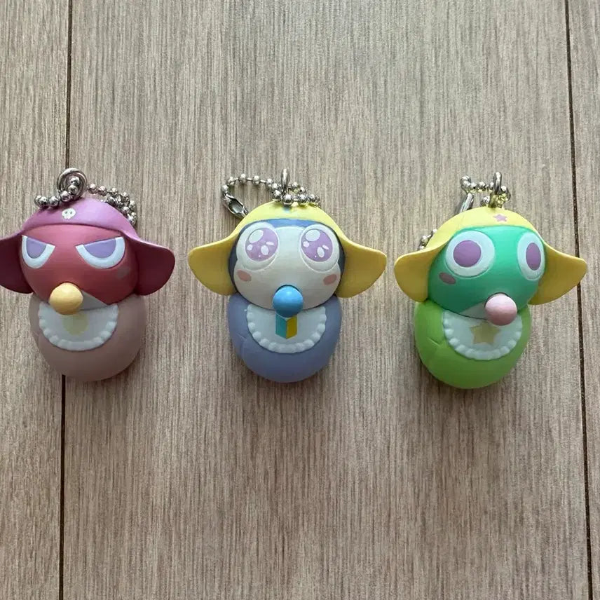 [BUNJANG] Keroro Gunsou Frog Gashapon Charm Set / 개구리중사 케로로 아기 가챠 키링 기로로 타마마 케로로