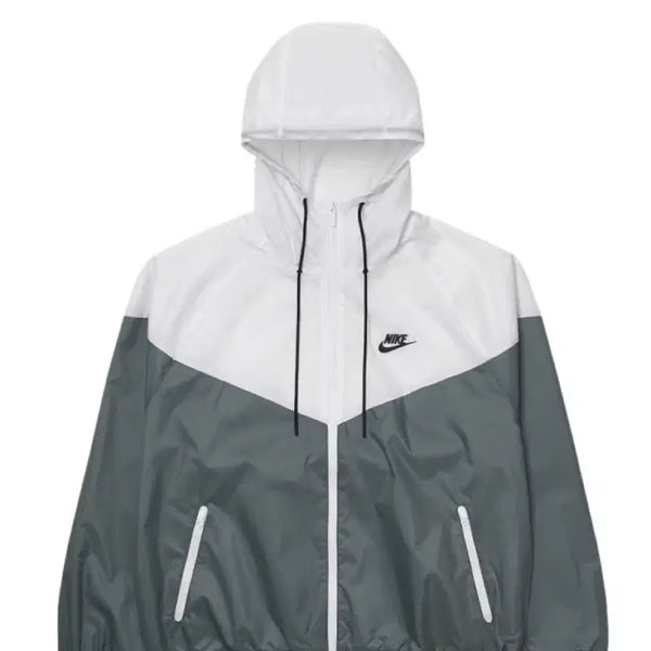 [BUNJANG] Nike Windbreaker White/Gray M / 나이키 바람막이 흰색/회색 M