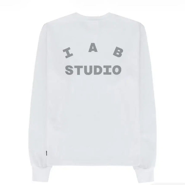 [BUNJANG] IAB Studio 26SS Long Sleeve White / 아이앱 스튜디오 아이앱 롱슬리브 화이트 - 26SS