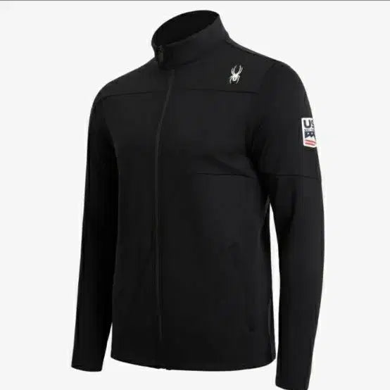 [BUNJANG] Spider Hooded Zip-Up Jacket - Black / 스파이더 집업
