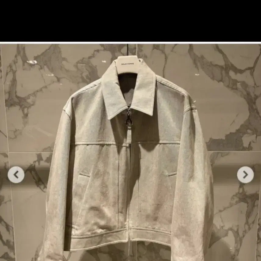 [BUNJANG] Solid Homme Grey Denim Crop Jacket / 솔리드옴므 그레이 데님 크롭 자켓