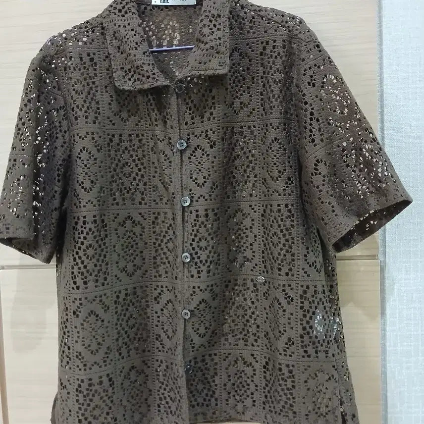 [BUNJANG] The Edge Croset Shirt Jacket 55 / 더엣지 크로세 셔츠자켓55