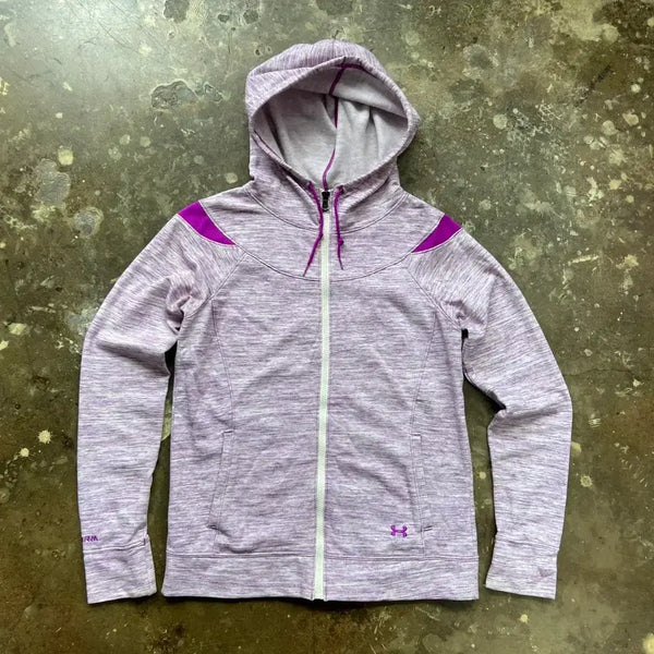 [BUNJANG] Under Armour Purple Hooded Zip-Up Jacket (M) / M) 언더아머 후드집업 자켓 점퍼
