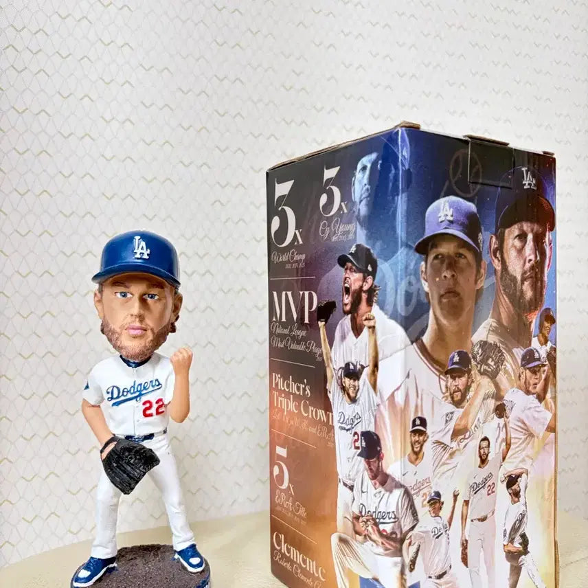 [BUNJANG] LA Dodgers Clayton Kershaw Bobblehead / LA다저스 클레이튼 커쇼 버블헤드