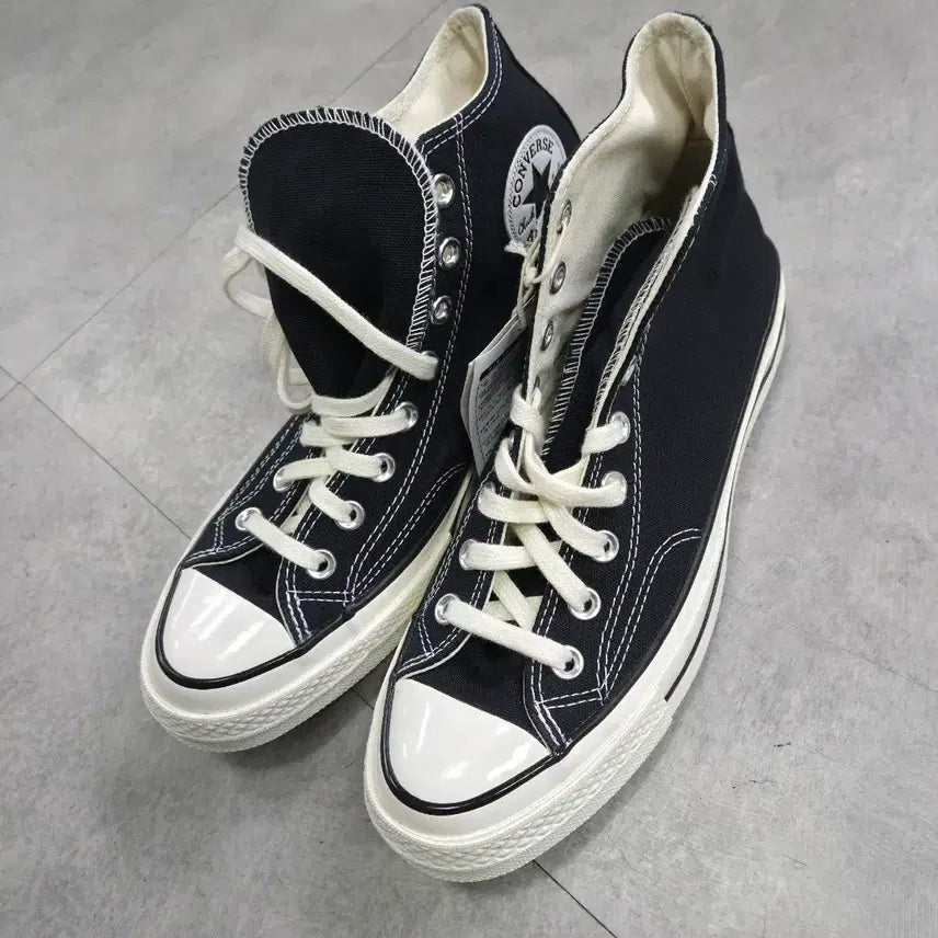 [BUNJANG] Converse Chuck 70 Classic High Top Black Shoes / 컨버스 척 70 클래식 하이 블랙 255