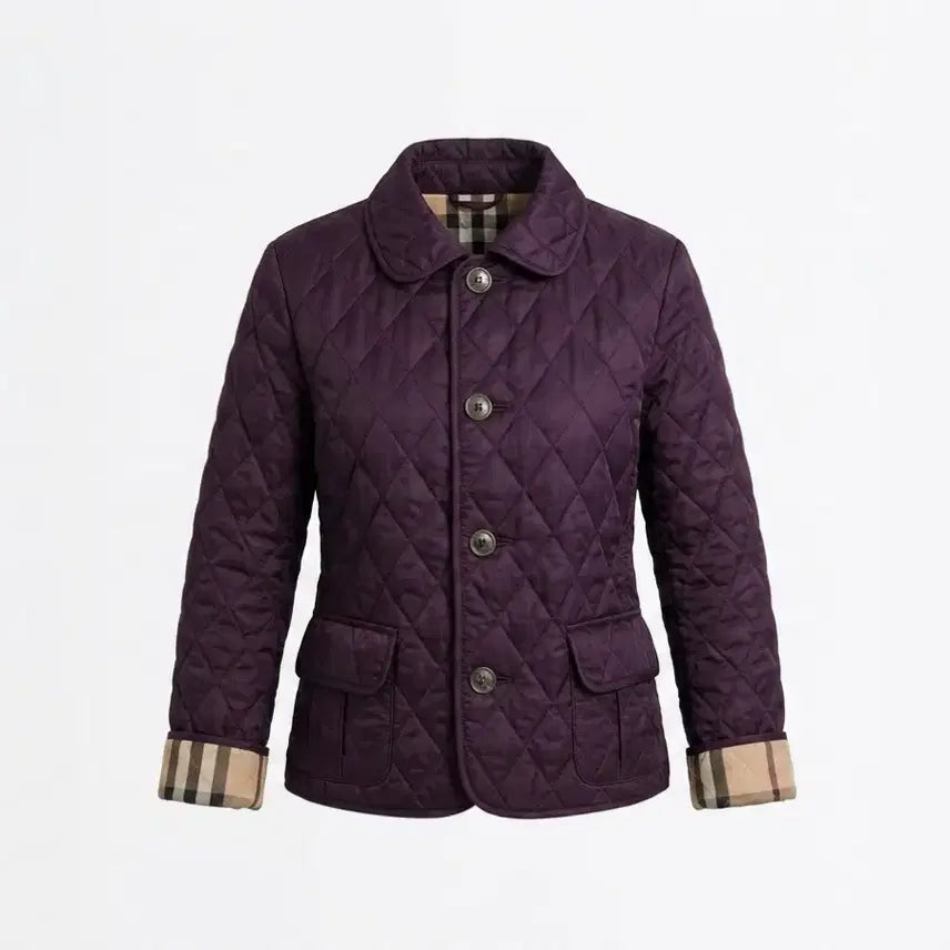 [BUNJANG] Burberry Quilted Jacket / 착용샷0)버버리 퀼팅 자켓