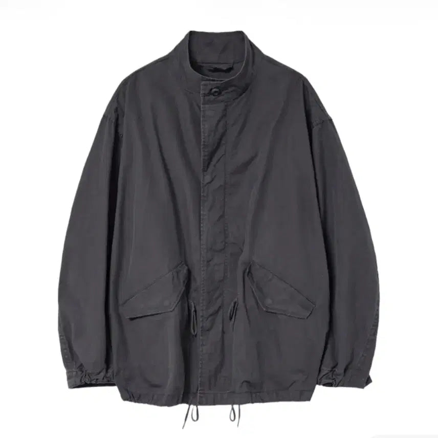 [BUNJANG] Hatching Room Short Mods Parka Purple Black / (4) 해칭룸 숏 모즈 파카 퍼플 블랙