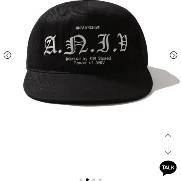 [BUNJANG] ANIV Archive Cap Black / 어니브 ANIV 아카이브 캡 블랙