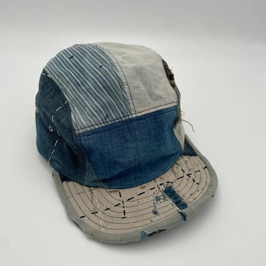 [BUNJANG] KUON Boro Patchwork Camp Cap / KUON BORO PATCHWORK CAMP CAP