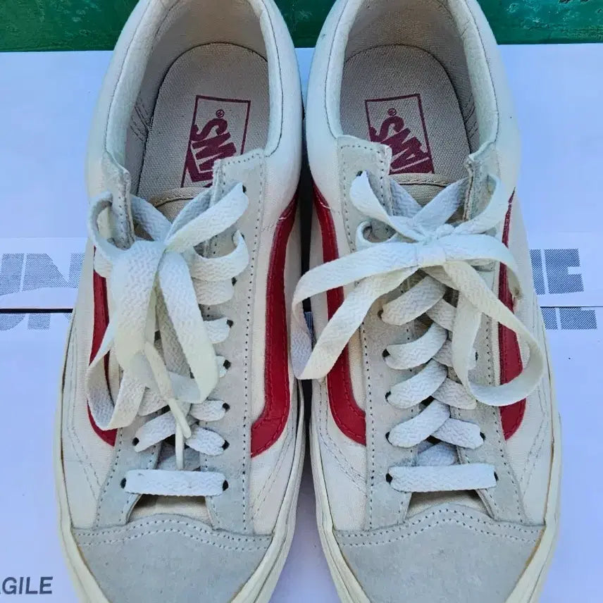 [BUNJANG] Vans Style 36 Red First Edition 255 / 반스 스타일 36 레드 초판 255