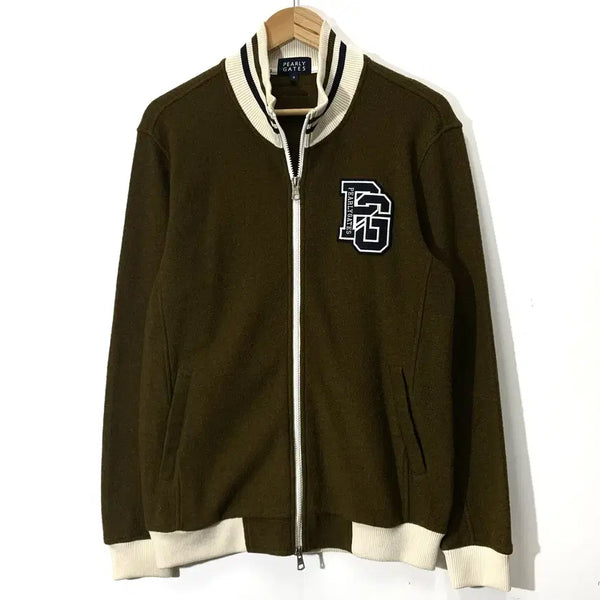 [BUNJANG] PGA TOUR 2-Way Wool Zip-Up Jacket / 파리게이츠 투웨이 울 집업 자켓