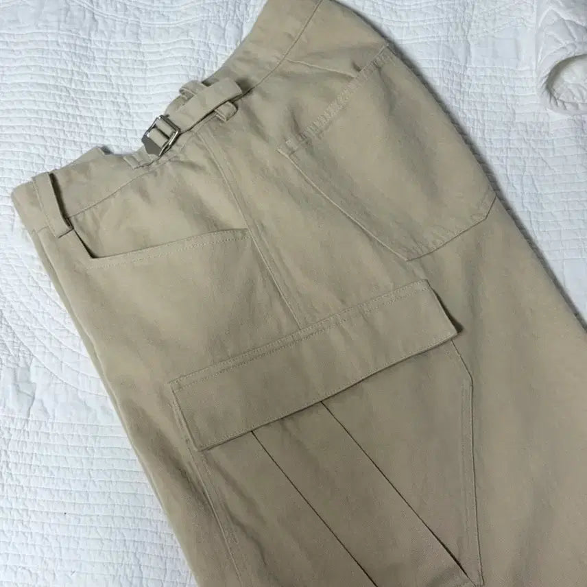 [BUNJANG] Nondude Side Zip Cargo Pants / [2] 논노드 사이드집 카고 팬츠