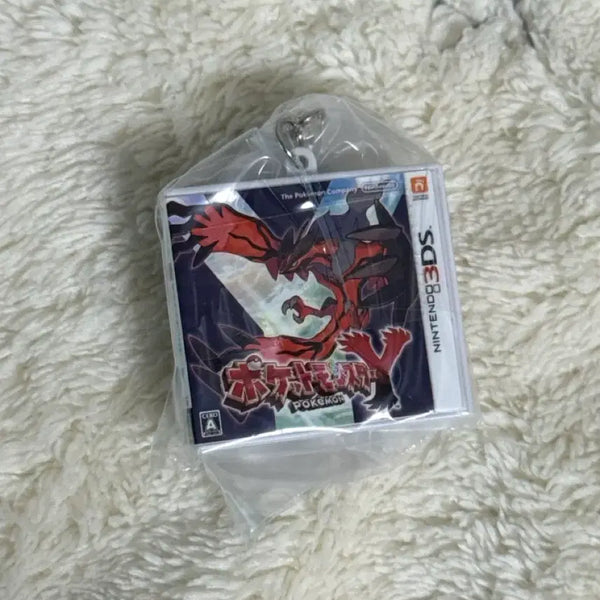 [BUNJANG] Pokemon Y Cartridge Keychain / [포켓몬스터 y]닌텐도 카트리지 키링 Y 카트리지 포켓몬스터 30주년 패키지 카트리지 y 키링