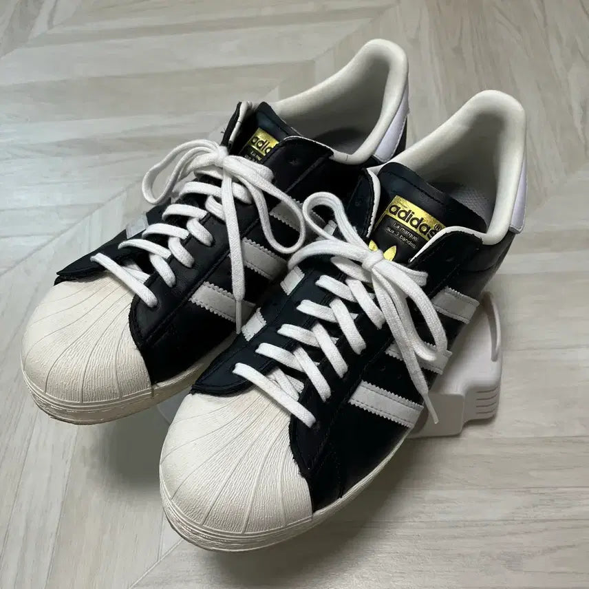 [BUNJANG] Adidas Superstar 82 FI Core Black IE4195 / 아디다스 슈퍼스타 82 FI 코어 블랙 (275, IE4195)