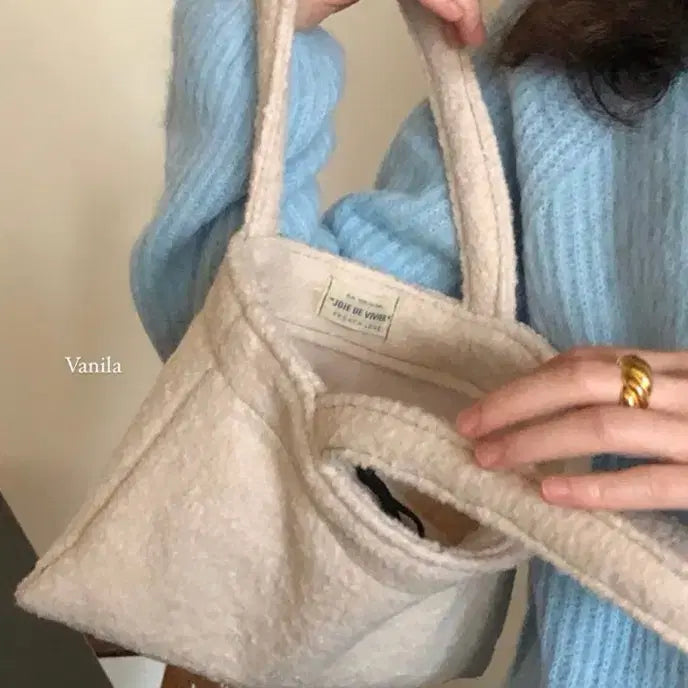 [BUNJANG] JOIDBBIE Heavy Wool Bag Ivory / 조이드비비에 헤비울 백 아이보리