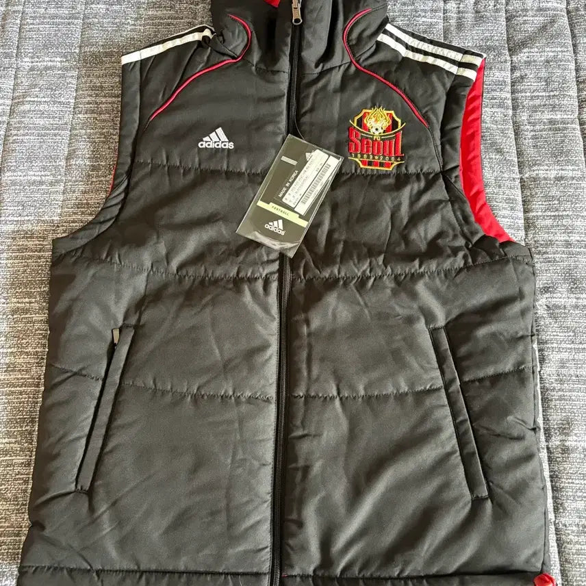 [BUNJANG] FC Seoul Reversible Padded Vest (Size S) / (S)새상품 FC서울 리버시블 패딩 조끼 베스트
