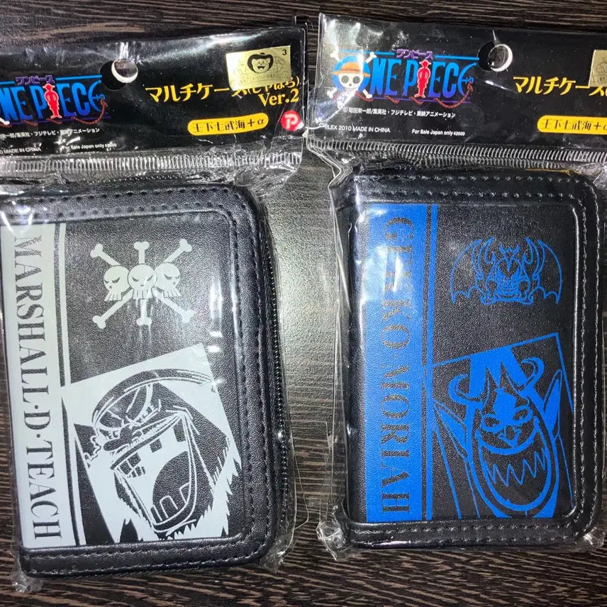 [BUNJANG] One Piece Blackbeard Teach & Moria Card Holder & Multi Case Bundle / 급처, 희귀)) 원피스 검은수염 티치 모리아 카드지갑, 멀티 케이스 일괄 판매