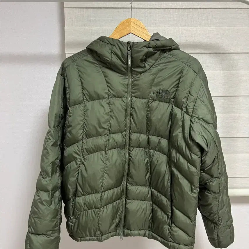 [BUNJANG] The North Face Wave On Ball Lightweight Padding Jacket - Khaki, M / 노스페이스 웨이브 온볼 경량패딩 카키 M
