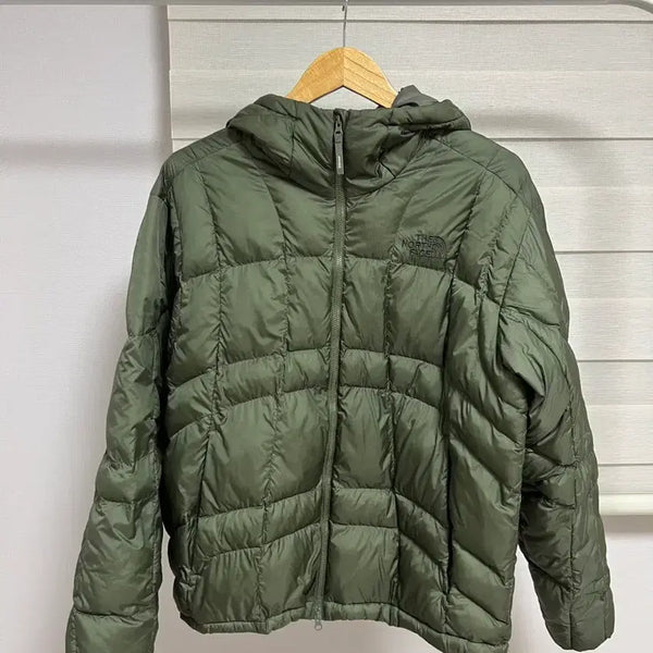 [BUNJANG] The North Face Wave On Ball Lightweight Padding Jacket - Khaki, M / 노스페이스 웨이브 온볼 경량패딩 카키 M