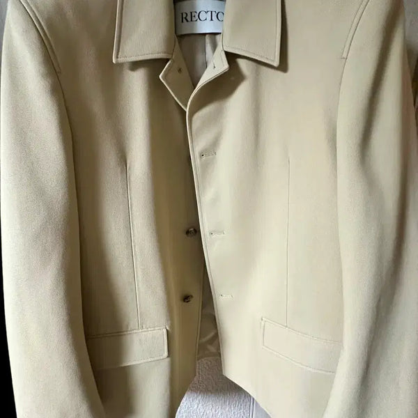 [BUNJANG] Recto Drilled Cotton Hunting Jacket / L 렉토 드릴드 코튼 헌팅 자켓 팝니다.