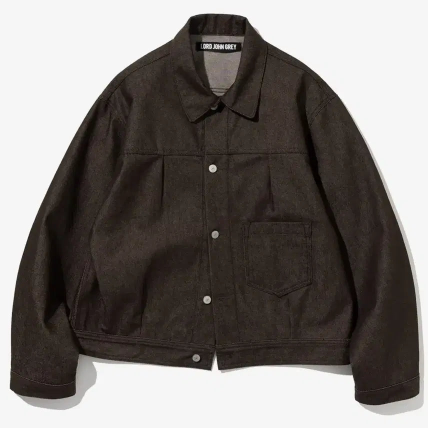 [BUNJANG] Rodzongray Denim Trucker Jacket Brown Size M / 새상품) 로드존그레이 데님 트러커 자켓 M 사이즈 팝니다.