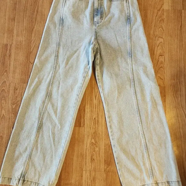 [BUNJANG] ORR Genuine Light Wash Wide Denim Pants / ORR 정품 와이드 데님 연청 바지