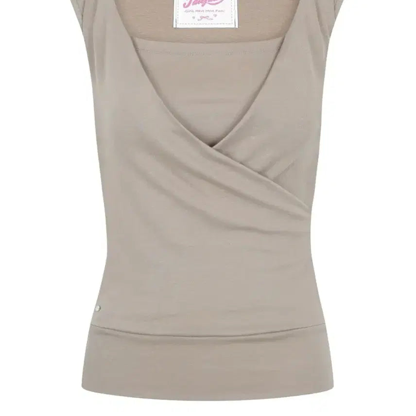 [BUNJANG] F Ade Basic Drape Sleeveless Mocha / 페일제이드 베이직 드레이프 슬리브리스 모카