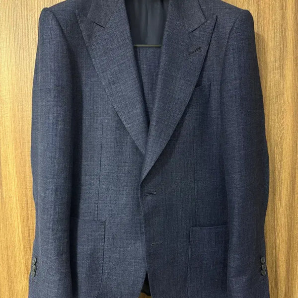 [BUNJANG] Loro Piana Wool + Linen Custom Suit / 이태리 레다 원단 울+린넨 맞춤정장